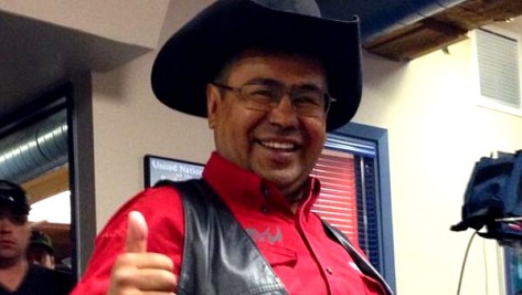 Chief Roger William of the Tsilhqot'in 'First Nation' (Photo: Chief Bob Chamberlin / Twitter)