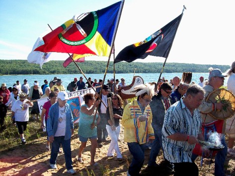 Canada - USA Border Crossing by Batchewana 'First Nation', Garden River 'First Nation', Sault Ste. Marie Tribe of Chippewa Indians and the Bay Mills Indian Community