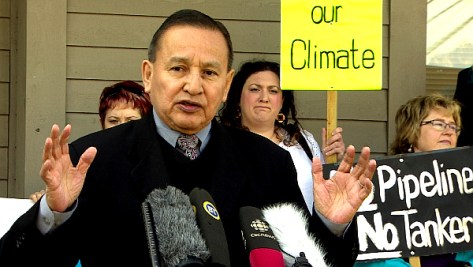 grand-chief-stewart-phillip-vancouver-oil-spill-petition