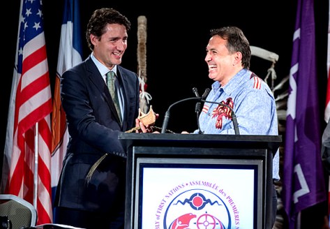 TrudeauAndBellegarde