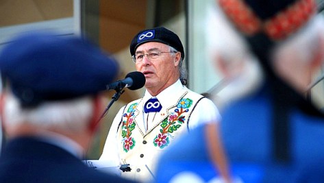Clement Chartier, president of the Métis National Council (David Vincent-The Associated Press)