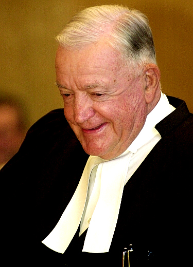 British Columbia Chief Justice Allan McEachern 