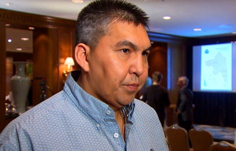 Chief Marvin Yahey of the Blueberry River 'First Nation' (CBC)