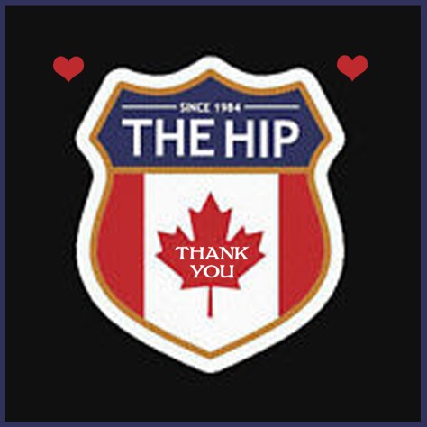Thank you to The Tragically Hip
