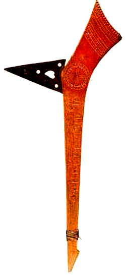 Iroquois gunstock war club