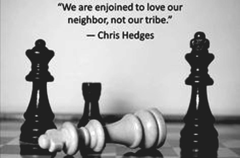 loveyourneighbournotyourtribe600