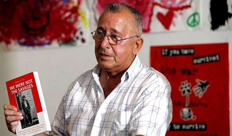 Daniel N. Paul speaks during the first Decolinization Conference in 2005. (ERIC WYNNE—Halifax Chronicle-Herald)