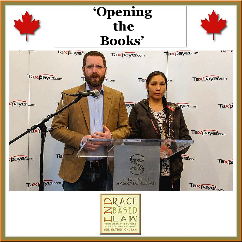 CTF Prairie Director Todd McKay and Charmaine Stick. (Kevin Martel--980 CJME)